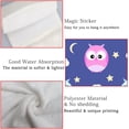 thumbnail image 4 of 2 Pcs Hanging Towels, Dish Towels Owls Night Absorbent Hand Towels with Hanging Loop Washcloth for Bathroom Kitchen, 4 of 6