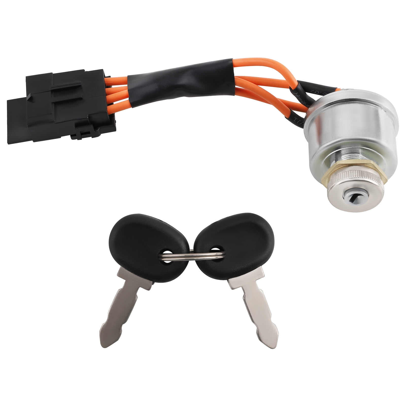 maXpeedingrods 86569718 Ignition Switch Key Assembly w/ 2 Keys Fits for New Holland Tractor 1530 1630 1725 1925 TC25 TC29 TC33 1530 1630 TC25 TC25D TC29 TC29D TC33 TC33D