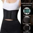 thumbnail image 2 of Bretelle de Soutien pour le Dos pour les Femmes Hommes Sport Tightness Réglable Respirant Gris L, 2 of 12