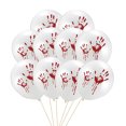thumbnail image 5 of 10/30 piezas de globos de látex de 12 pulgadas con forma de calabaza fantasma y araña para Halloween, globos de aire para niños, suministros para fiestas de cumpleaños de Helloween, 5 of 5