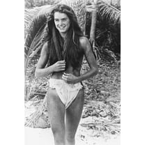 Brooke Shields 24x36 Poster Scantily Clad Blue Lagoon