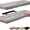 Grey, variant on Floating Shelves for Wall - 24" Bathroom Shelves, Wall Decor for Bedroom, Kitchen, Living Room, Home Decor & Book Storage - Mounted Floating Shelf with Invisible Brackets (Maple Wood, 2 Pack)