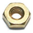 thumbnail image 1 of #12-24 Brass Coarse Thread Hex Machine Screw Nuts MSNB-064, 1 of 1