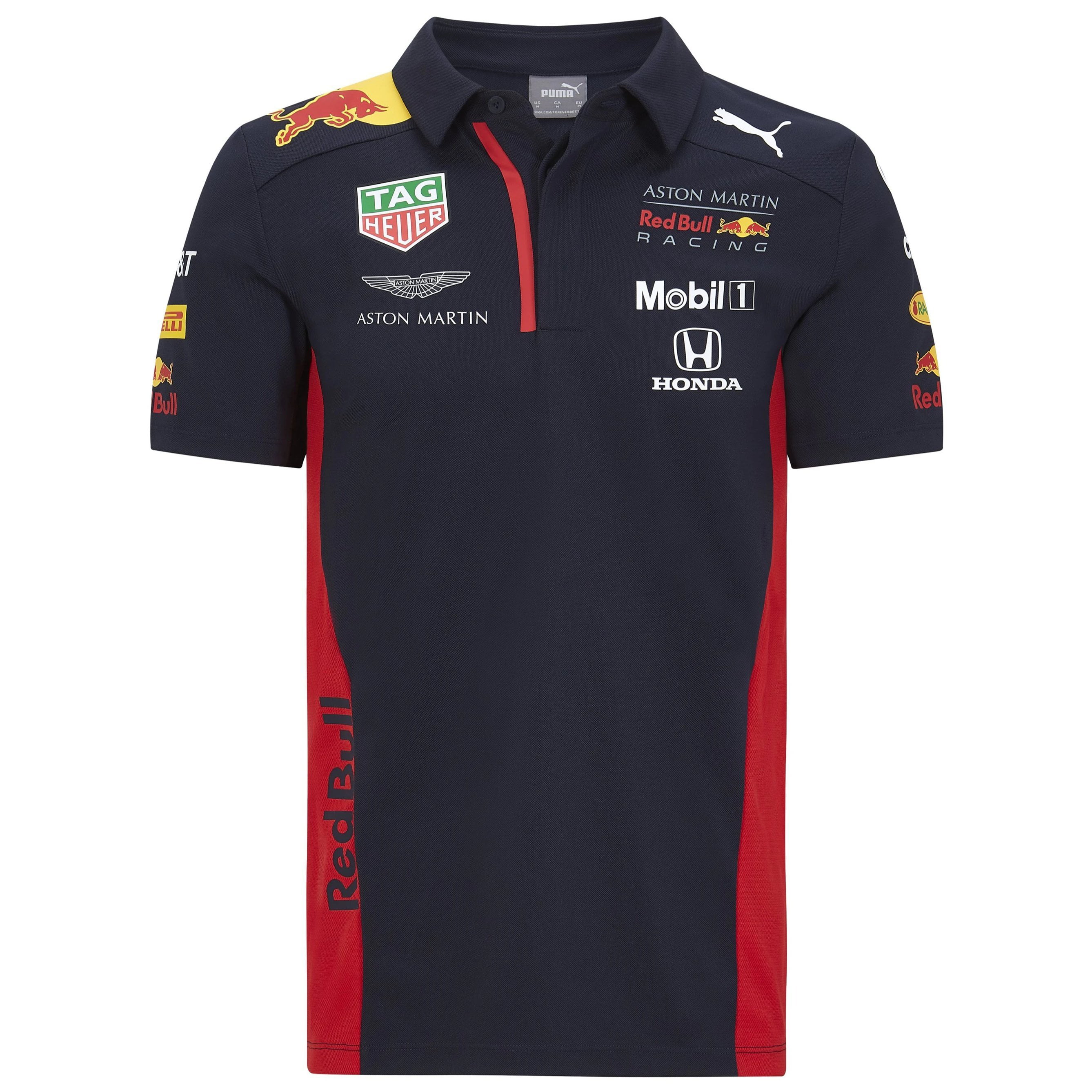 Red Bull Racing - Red Bull Racing F1 2020 Kids Team Polo Navy Size: 15 ...