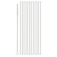 thumbnail image 5 of Replacement Straw for Owala 40oz Cup Tumbler, 6 Pack Reusable Straw with Cleaning Brush, Plastic, Clear, 5 of 9