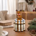 thumbnail image 5 of Fievgin Christmas Money Holder Reindeer Wooden Cash Cake Stand Multi-Layer Money Display Rack for Table Decor, 5 of 7
