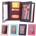 thumbnail image 2 of 14,2 * 10cm Cuero PU Moda Pasaporte Titular Accesorios De Viaje huangjie unisex, 2 of 2