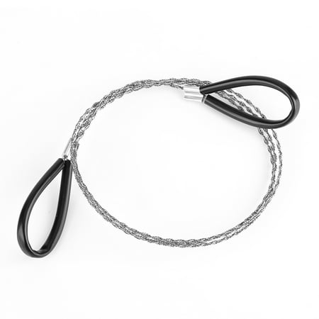 

YLSHRF Emergency Wire Survival Steel Wire Steel Wire Saw Scroll Outdoor Emergency Travel Outdoor Camping Survival Tool