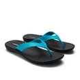 thumbnail image 2 of Okabashi Breeze Women's Flip Flops-Black/Turquoise-M, 2 of 3