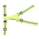 thumbnail image 2 of Chaleco reflectante LED elástico de alta visibilidad impermeable transpirable iluminado chaleco de seguridad deportivo para correr ciclismo amarillo, 2 of 12