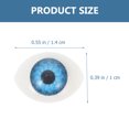 thumbnail image 4 of 60Pcs DIY Dolls Eyeballs Simulation Resin Eyeballs Kindergarten Craft Tools, 4 of 8