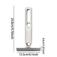 thumbnail image 3 of 2025 Portable Self-Squeeze Mini Mop, Compact Sponge Mop for Small Spaces, Wet & Dry Cleaning for Bathroom, Kitchen, Glass, Desktop, and Car, 3 of 9