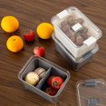thumbnail image 4 of Wholesale Commercial-Grade Food-Grade Double-Layered Rectangular Storage Containers with Airtight Seal - Medium White, Large Capacity Transparent Design for Kitchen, Restaurant & Grocery Use, Ideal, 4 of 6