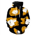 thumbnail image 3 of Nueva sudadera con capucha con cremallera y estampado de leopardo en 3D para hombres y niños, sudaderas con textura de piel de animal estilo Harajuku, sudaderas geniales de calle de manga larga de gra, 3 of 5