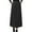Black, variant on Skirts for Women Trendy Winter Thickened Elegant Mid Length Casual Warm Outerwear A Line Down Skirt Black L