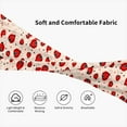 thumbnail image 4 of Yiaed Red Ladybug Print Sports Headbands,Moisture Wicking Workout Headband, Sweatband Headbands for Running,Cycling for Women and Men, 4 of 8