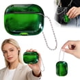 thumbnail image 1 of Case Compatible with Apple Airpods 4 - Soft Silicone Cover, Green, 1 of 5