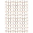 thumbnail image 3 of Office Clips, Durable Portable Electroplating Process Shaped Paper Clips Rose Gold  For File Classification Airplane, 3 of 8