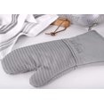thumbnail image 2 of Gant de Cuisine 100 % Coton Sergé et Silicone, Titane, 2 of 8