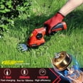 thumbnail image 3 of SHALL Hedge Trimmer Cordless & Garden Shears - 7.2V Electric Shrub Trimmer 2 in 1 Garden Clippers Handheld Hedge Trimmers, Hedge Clippers Grass Cutter W/ Pruning Scissor, 3 of 8