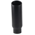 thumbnail image 3 of Tubo de escape de coche Acero inoxidable 80 mm/3,1 pulgadas Entrada 102 mm/4 pulgadas Salida Garganta trasera universal Negro, 3 of 10