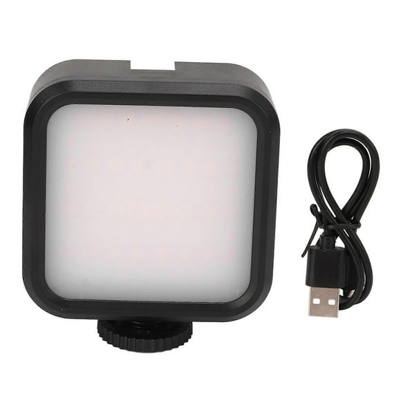 W62 Mini Portable Flashlight, LED Fill Light for Outdoor Shooting, 3 Color Temperatures