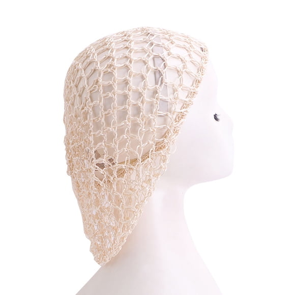 Tittly Bandanas pour Femmes Foulard Filet à Cheveux Épais Court Long pour Dormir Crochet Ornement pour Cheveux pour Femmes Filles Chapeaux Foulard Khaki Taille Unique