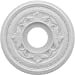 thumbnail image 3 of Ekena Millwork CMP13BA 13 x 3.5 x 0.75 in. Baltimore Thermoformed PVC Ceiling Medallion - 5.25 in., 3 of 10