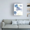 thumbnail image 4 of Danhui Nai 'Delicate Poppies II Blue' Canvas Art, 4 of 4