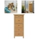 thumbnail image 2 of Muebles en Miniatura Modelo de pequeña sala de Almacenamiento de 1:10, Cajonera en Miniatura para La Decoración de de Est Madera Baoblaze cómoda de casa de muñecas, 2 of 8