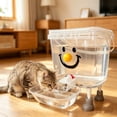 thumbnail image 3 of Bomd Portable Water Bowl Dispenser for Pets, Pet Water Bowl with 5L Large Capacity, No Electricity Pet Waterer, Transparent Water Tank, Easy Clean Dog Water Dispenser for Home Multi-Pets 7×6.2In, 3 of 7