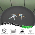 thumbnail image 5 of LIZEVINC Kids Trampoline Outdoor 12FT with Enclosure Net Curved Poles and Ladder Heavy Duty, 5 of 7