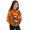 Orange, variant on Toddler Girls Long Sleeve Hooded Sweatshirt Christmas Festive Reindeer Print Pullover Hoodie Sweatshirt Size 3-4T , Red