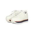 thumbnail image 5 of Women Rainbow Metallic Platform Lace Up Sneakers 18606, 5 of 5