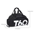 thumbnail image 3 of KCGYNP Waterproof Nylon Gym Bag,17.72x9.84x1.97 Inch,Multi-Functional Travel Backpack for Sports,Swimming,Taekwondo, 3 of 9