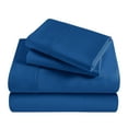 thumbnail image 2 of Superior 3-Piece Rayon From Bamboo Smoke Blue Sheet Set, Twin XL, 2 of 10