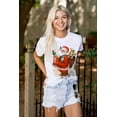 thumbnail image 3 of Cute Christmas Santa Bag Animals Women's Graphic T Shirt Tees Brisco Brands S, 3 of 5