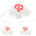 thumbnail image 1 of Accessoire de Scène Lapin Simulé Vinyle Blanc 3 Pcs 2.5x2.2x1.2in, 1 of 8
