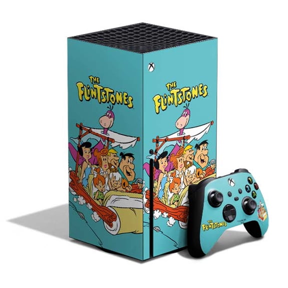 Skinit Cartoons The Flintstones and Rubbles Xbox Series X Bundle Skin