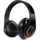 thumbnail image 1 of Auriculares supraaurales Bluetooth Auriculares envolventes inalámbricos Sendowtek Llamadas manos libres plegables con micrófono Soporte estéreo de alta fidelidad Micro Sd/tf/fm para computadora p, 1 of 4