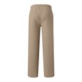 thumbnail image 6 of Baggy Sweatpants Men Casual Drawstring Waist Lightweight Wide Leg Sweat Pants for Men Camel M, 6 of 6