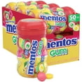 thumbnail image 5 of Mentos Gum, Tropical Red Fruit Lime, Sugar Free, 50 Pieces (Pack of 6), 5 of 15