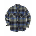 thumbnail image 2 of COOFANDY Men's Flannel Plaid Shirts Long Sleeve Casual Button Down Shirt with Pockets, 2 of 6