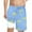 Sky Blue, variant on Tfken Toddler Teen Boy Swimwear Hawaii Print Summer Becah Swim Trunks Beige Size 10-12 Years