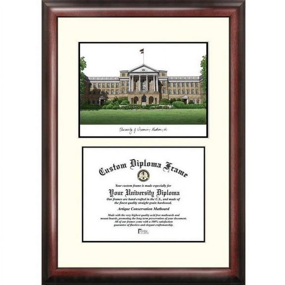 University of Wisconsin - Madison 8" x 10" Scholar Diploma Frame