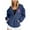 Blue, variant on XINXIAOO Women's Sweatshirts Hoodies Long Sleeve Hoodies for Women Zip up Cute Hoodies Sky Blue Hoodies for Women Winter Outfits for Women 2025 Daily Wear