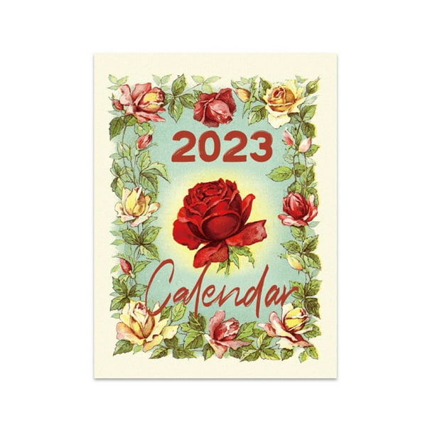 Retro Daily Calendar 2023, Easy Tear-Off 2023 Mini Calendar 365 Days, 2023  Day-to-Day Calendar with Illustration, Bookmarks for Book, Christmas New  Year Gift - Walmart.com