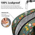 thumbnail image 5 of Womens Pioneer Flower Floral Print Pattern Lunch Box for Work,Insulated Lunch Bag for Women,Loncheras Para Mujer,Leakproof Adult Lunch Bag for Work,Beach,Travel,Picnic,Camping, 5 of 6