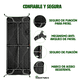 thumbnail image 4 of Mesa Plegable Plástico Tipo Portafolio 1.80m Portátil Jardín Color Negro, 4 of 10