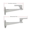 thumbnail image 5 of 7829 Adjustable Wall Mount Projector Hanger 360 Degree Rotation 7.9Inch Secure, 5 of 9